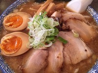 「味玉肉増しさんまだし中華(醤油)(大)」@あらやと麦六の写真