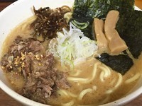 「☆大どろ極濃醤油麺☆」@丹行味素 北新横浜本店の写真