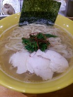 「〖限定〗鯛煮干しそば（大盛）850円」@らーめん 惠本将裕の写真