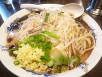 「タンメン+辛マーユ」@中華そば 飯村製作所の写真