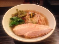 「鯵ニボそば(醤油)」@志奈そば 田なかの写真