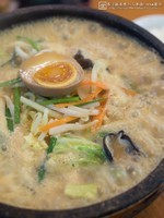 「石焼ラーメン(白みそ)ライス付き」@石焼らーめん いっしょうの写真