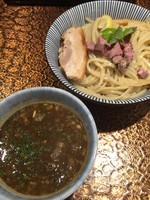 「ラム煮干しつけめん、中盛り」@自家製麺 MENSHO TOKYOの写真