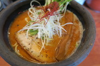 「海老ポタらぁめん サービス大盛」@俺の創作らぁめん 極や 上野広小路店の写真