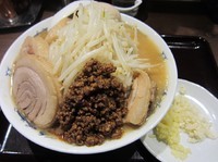 「限定　ミソジ。＋味玉＋豚マシ２枚（１１５０円）」@中華そば 飯村製作所の写真