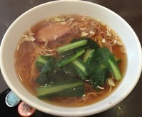 「拉麺と炒飯のセット（￥900）」@華珍楼の写真