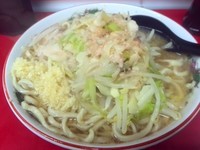 「ラーメン（にんにく・あぶら）」@ラーメン二郎 湘南藤沢店の写真
