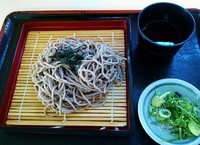 「ざるそば￥380→￥190（期間限定）」@たいこ弁当 高岡店の写真