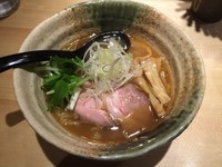 「焼きあご塩らー麺　選べるご飯セット(1080円)」@焼きあご塩らー麺 たかはし 新宿本店の写真