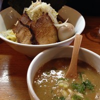 「特製味噌つけ麺」@武将の写真