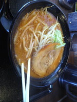 「100年味噌らーめん（税込810円）」@百年味噌ラーメン マルキン本舗 みかも店の写真