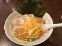 「ネギラーメン+チャーシュー／￥750+150」@麺屋 宗一の写真