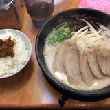 チャーシューラーメン+ライス／￥750+100