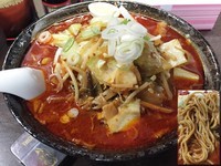 「大辛野菜麺」@元祖旨辛系タンメン 荒木屋の写真