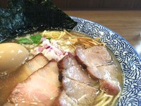 「特製極上煮干しそば」@煮干しつけ麺 宮元の写真