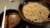 「Wスープつけ麺」@つけめん 美豚 小作店の写真