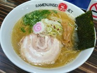 「煮干塩ラーメン 780円」@ラーメン人生 JET 福島本店の写真