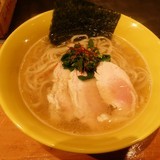 鯛煮干らーめん　春野菜添え