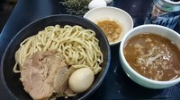 「極・どろつけ麺(大)+あぶら+缶ビール」@つけ麺 どでんの写真