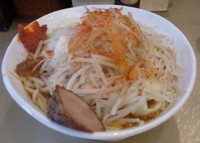 「火山ラーメン」@縄麺 男山の写真