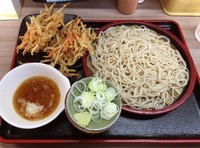 「ごぼう天そばのもり(440円)」@そば処 あり賀せいろうの写真