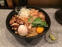 「【平日限定】鰹と小海老のあえそば ¥740（中盛）+¥100」@麺屋 ひな多の写真