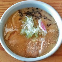 「みそらーめん」@らーめん山頭火 札幌宮の森店の写真