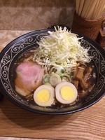 「颯龍醤油らーめんに煮玉子800円」@颯龍麺（SO-RYUMEN）の写真