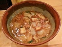 「雷々麺 \700＋小ライス \100」@あたりや食堂の写真