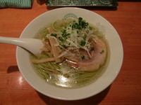 「しお グリーン麺（￥800）」@麺屋 六感堂 Rock'anDoの写真