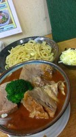 「【GW 特別限定】『も～した』Tバックでつけ麺です」@MENYA 食い味の道有楽の写真