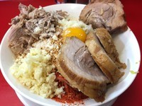 「カレー汁なし」@豚男 -BUTAMEN-の写真