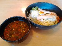 「夏季限定 辛味噌つけ麺」@麺 あがり 宜野湾店の写真