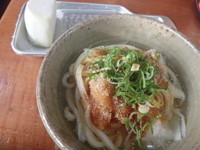 「しゅうゆうどん小(450円)」@小縣家の写真