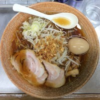 「味玉覆面（醤油）880円」@覆麺 智の写真