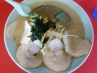 「ネギチャーシュー大盛（硬め、アブラ多め）」@ラーメンショップ 薮塚店の写真