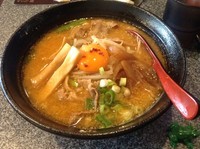 「「こってり味噌らーめん」850円」@麺屋一金の写真