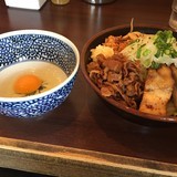 限定麺まぜ玉つけそば