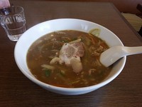 「カレーらーめん」@らーめん花ちゃんの写真