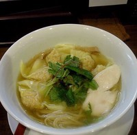 「わんたん煮干し塩らぁ麺」@麺や維新の写真