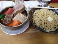 「『も～した』Tバックでつけ麺です」@MENYA 食い味の道有楽の写真