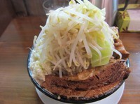 「白富士＋豚（７５０＋１５０＝９００円）」@麺処 はいからの写真