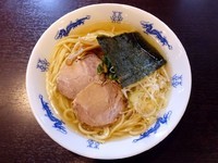 「中華そば（塩、麺半分）700円」@中華そば 飯村製作所の写真