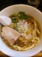 「【1日限定】毛蟹特製醤油らぁめん880円+ﾋﾞｰﾙ」@麺処 夏海の写真