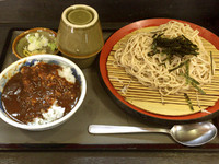 「ざる定食(570円)」@文殊 両国駅前店の写真