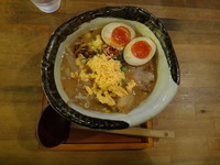 「特製辛みそチェダーらーめん＋味付け煮卵」@らーめん3738の写真