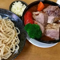 「【GW 限定】『も～した』Tバックでつけ麺です」@MENYA 食い味の道有楽の写真