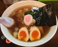 「煮玉子 支那そば（￥800）」@支那そば 哉の写真