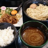 肉玉つけ麺（濃厚魚介豚骨）＋味玉