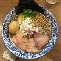 「特製極上濃厚煮干しそば」@煮干しつけ麺 宮元の写真